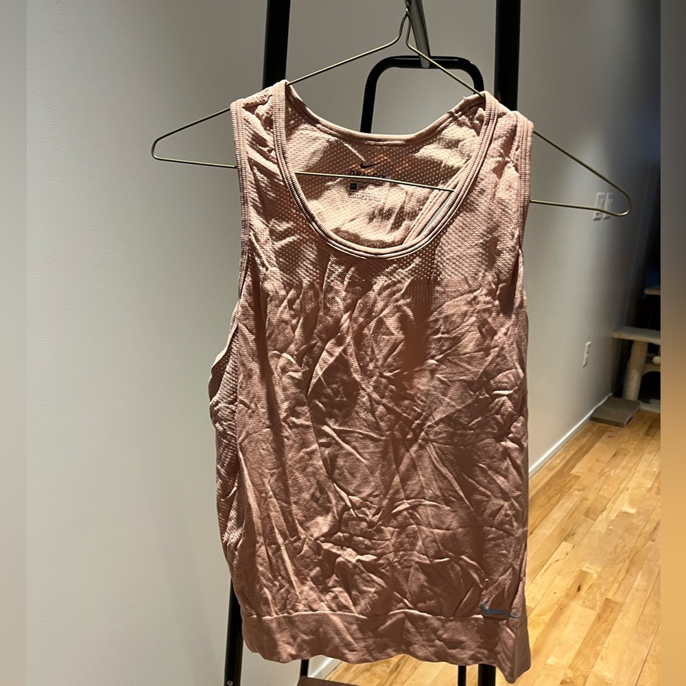 Pink Nike tank top